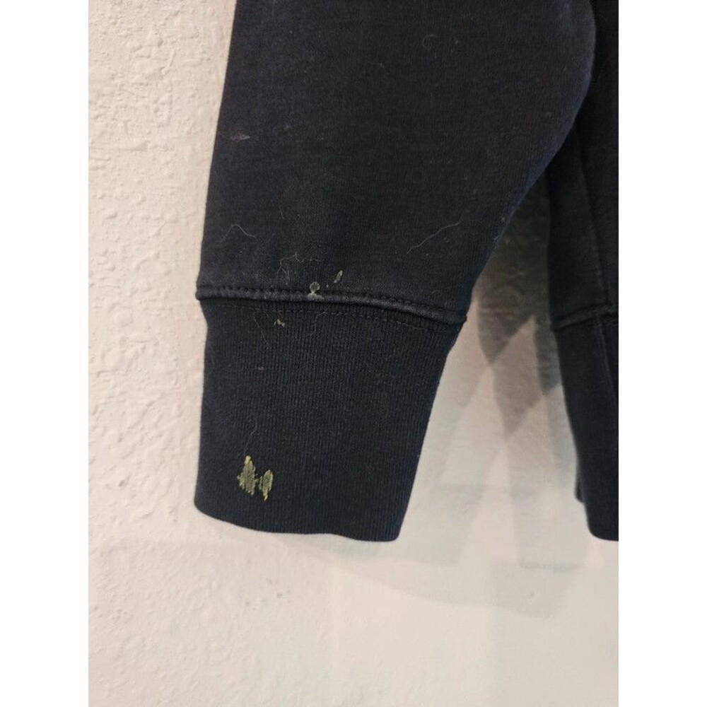 Adidas Originals Women's Lock Up Half Zip Sweatshirt Black Size S - Picture 8 of 14